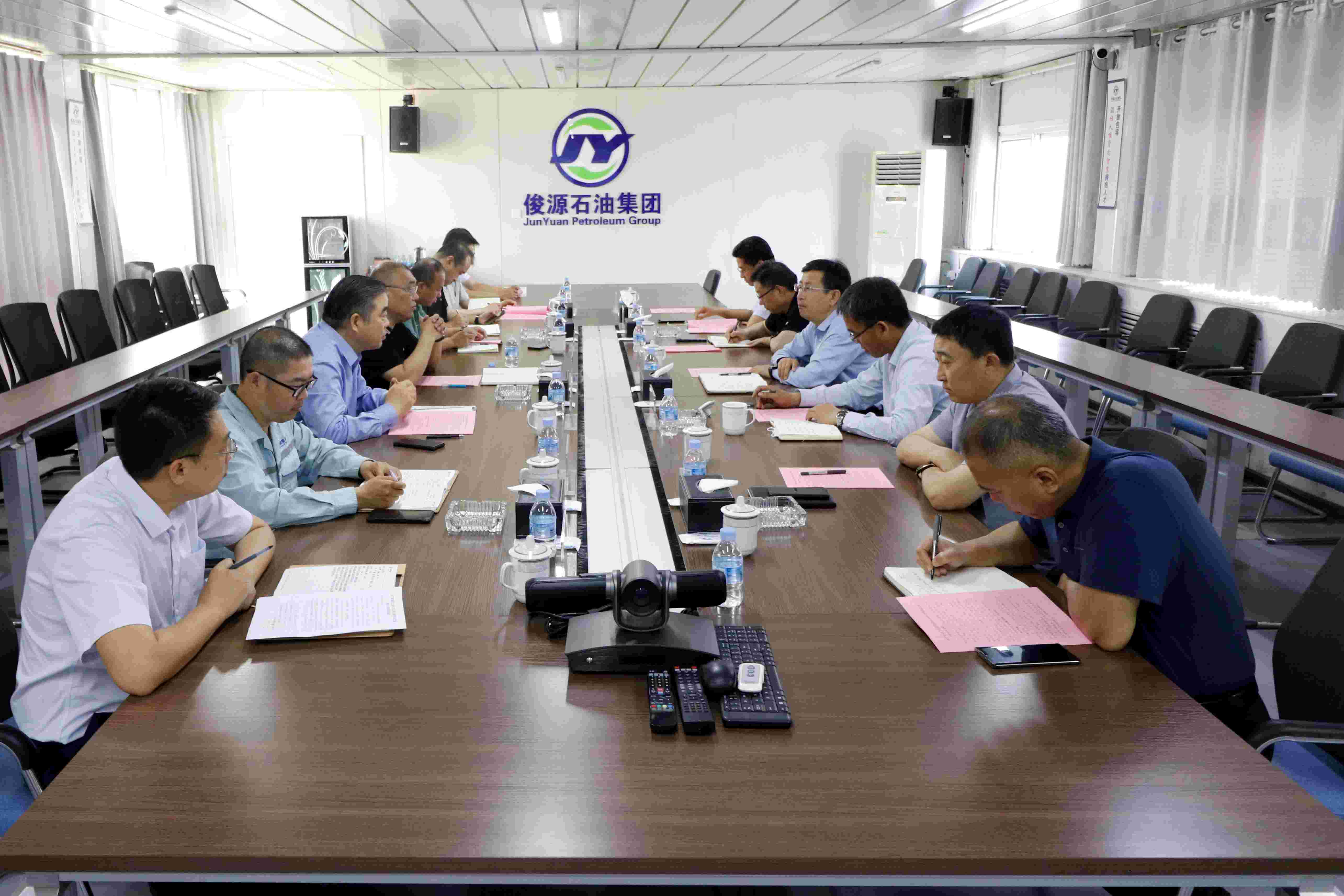 省黄三角农高区管委会领导莅临集团公司开展调研工作